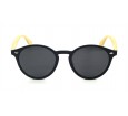 Óculos de Sol Bambu Preto Fosco  - 8317PF