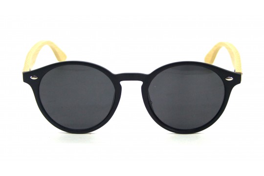 Óculos de Sol Bambu Preto Fosco  - 8317PF