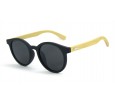 Óculos de Sol Bambu Preto Fosco - 9016PF