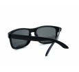 Óculos de Sol Acetato Masculino Preto Fosco Lt Prata - 9102PFP