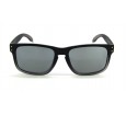 Óculos de Sol Acetato Masculino Preto Fosco Lt Prata c/ Cinza - 9102PFPC