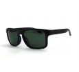 Óculos de Sol Acetato Masculino Preto Fosco Lt Verde - 9102PFV