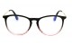 Óculos Receituário Clip-On Acetato Feminino Preto c/ Rosa - 95659PR