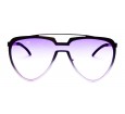 Óculos de Sol Metal Feminino Flat Lens Dourado Lt Lilás - AV1548FLDL