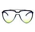 Óculos de Sol Metal Feminino Flat Lens Prata Lt Azul - AV1548FLPA