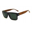 Óculos de Sol Acetato Masculino Preto Lt Verde - BG540894PV