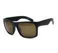 Óculos de Sol Acetato Masculino Preto Fosco Lt Marrom - GB540987ASPFM