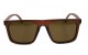 Óculos de Sol Bambu Masculino Marrom - CY2211M