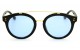 Óculos de Sol Acetato C7 Seven Masculino Preto Lt Azul - F058PA