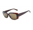 Óculos de Sol Acetato Feminino Marrom Lt Marrom - HP07080MM