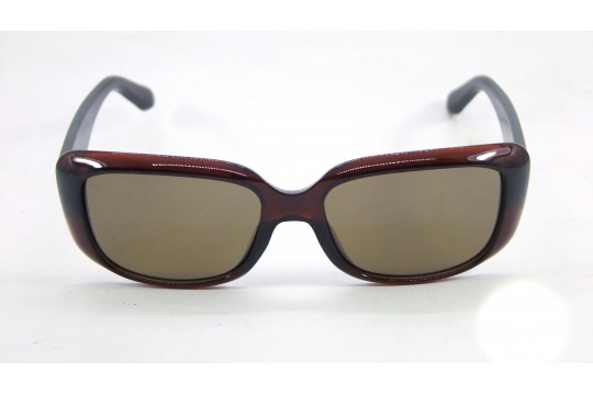 Óculos de Sol Acetato Feminino Marrom Lt Marrom - HP07080MM