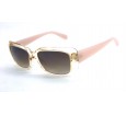 Óculos de Sol Acetato Feminino Transparente Rose Lt Marrom Clara - HP07080TRMC