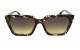 Óculos de Sol Acetato Feminino Estampado Preto - HP07136EP