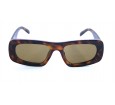 Óculos de Sol Acetato Feminino Estamapsdo Marrom - HP07196EM