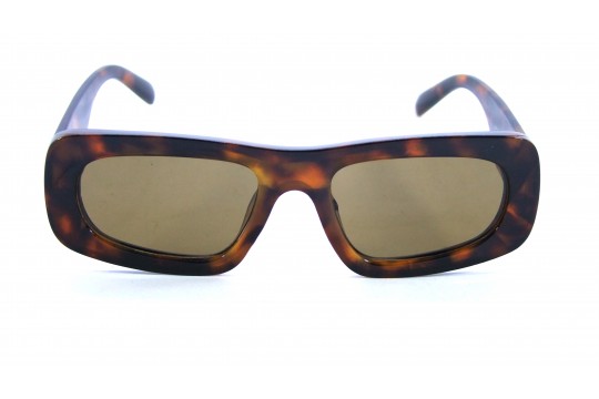 Óculos de Sol Acetato Feminino Estamapsdo Marrom - HP07196EM