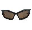 Óculos de Sol Acetato Unissex Preto Lt Marrom - HP07311PTM