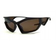 Óculos de Sol Acetato Unissex Preto Lt Marrom - HP07311PTM