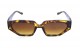 Óculos de Sol Acetato Feminino Estampado Marrom - HP07917EM