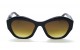 Óculos de Sol Acetato Feminino Preto LT Marrom Haste Estampada - HP08360PMHE