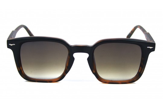 Óculos de Sol Acetato Unissex Preto C/ Estampado - HP08573PE