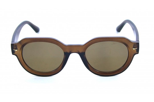 Óculos De Sol Acetato Unissex Marrom - HP08951M