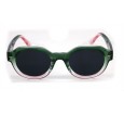 Óculos De Sol Acetato Unissex Verde c/ Rosa - HP08951VR