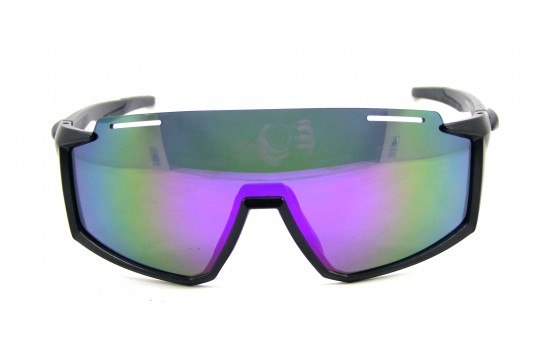 Óculos de Sol Acetato Esportivo Preto Lt Roxo - HP09898PR