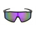 Óculos de Sol Esportivo  Preto Fosco Lt Roxa - HP09899PFR