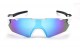 Óculos de Sol Esportivo  Branco Lt Azul - HP09900BA
