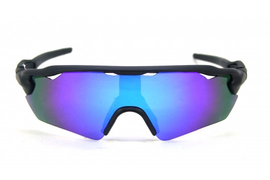 Óculos de Sol Esportivo  Preto Fosco Lt Azul - HP09900PFAZ