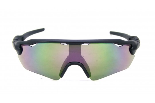 Óculos de Sol Esportivo  Preto Fosco Lt Lilas - HP09900PFL