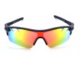 Óculos de Sol Acetato Esportivo Preto Lt Laranja  - HP09901PL