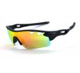 Óculos de Sol Acetato Esportivo Preto Lt Laranja  - HP09901PL