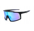 Óculos de Sol Acetato Esportivo Preto Fosco Lt Azul - HP0999PFA