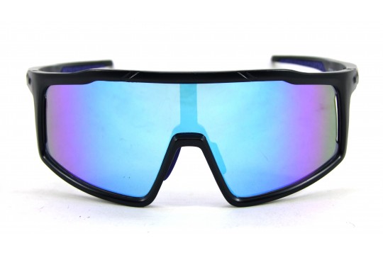 Óculos de Sol Acetato Esportivo Preto Fosco Lt Azul - HP0999PFA