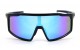 Óculos de Sol Acetato Esportivo Preto Fosco Lt Azul - HP0999PFA