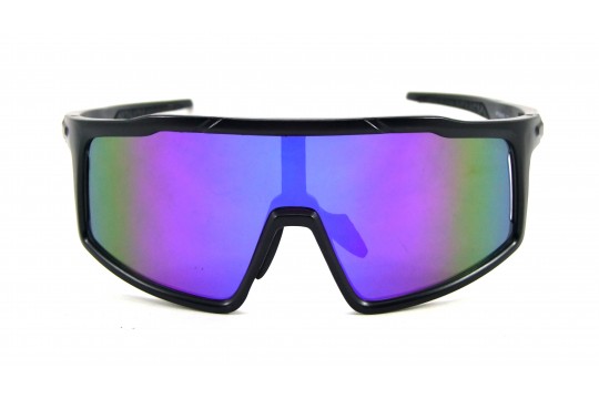 Óculos de Sol Acetato Esportivo Preto Fosco Lt Roxo - HP0999PFR