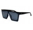 Óculos de Sol Acetato Mascara Unissex Preto Fosco - HP1110PF