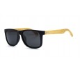 Óculos de Sol Bambu Masculino Preto Fosco  - HP1391PF*