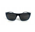 Óculos de Sol Acetato Masculino Preto Fosco C/ Azul - HP202017PFA