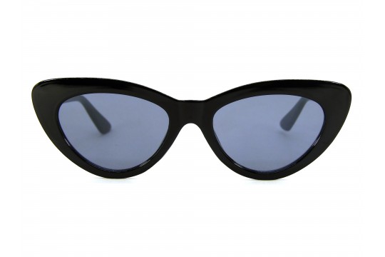 Oculos de sol feminino gatinho preto grande