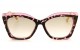 Óculos de Sol Acetato Feminino Estampado Rosa - HP203169ER