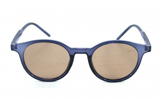 Óculos de Sol Acetato Azul Lt Marrom - HP211288AM