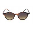 Óculos de Sol Acetato Estampado Marrom - HP211288EM
