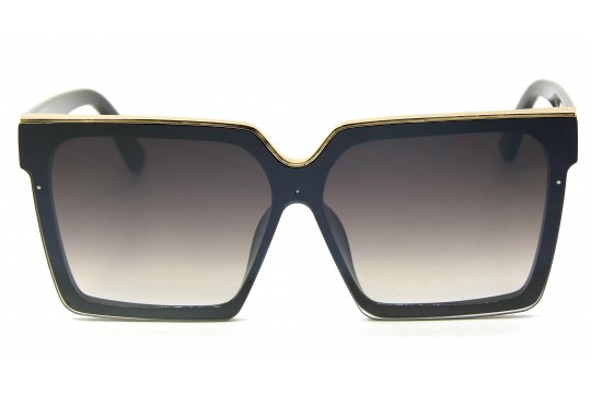 Óculos de Sol Premium Acetato Unissex Preto Degrade - HP212598PD