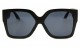 Óculos de Sol Acetato Feminino Preto Fosco - HP212672PF