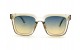 Óculos de Sol Acetato Feminino Becca Transparente Lt Azul - HP212712TA