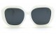 Óculos de Sol Acetato Feminino Branco - HP212734B