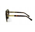 Óculos de Sol Acetato Feminino Estampado Marrom - HP212734EM