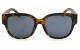 Óculos de Sol Acetato Feminino Estampado Marrom - HP212765EM